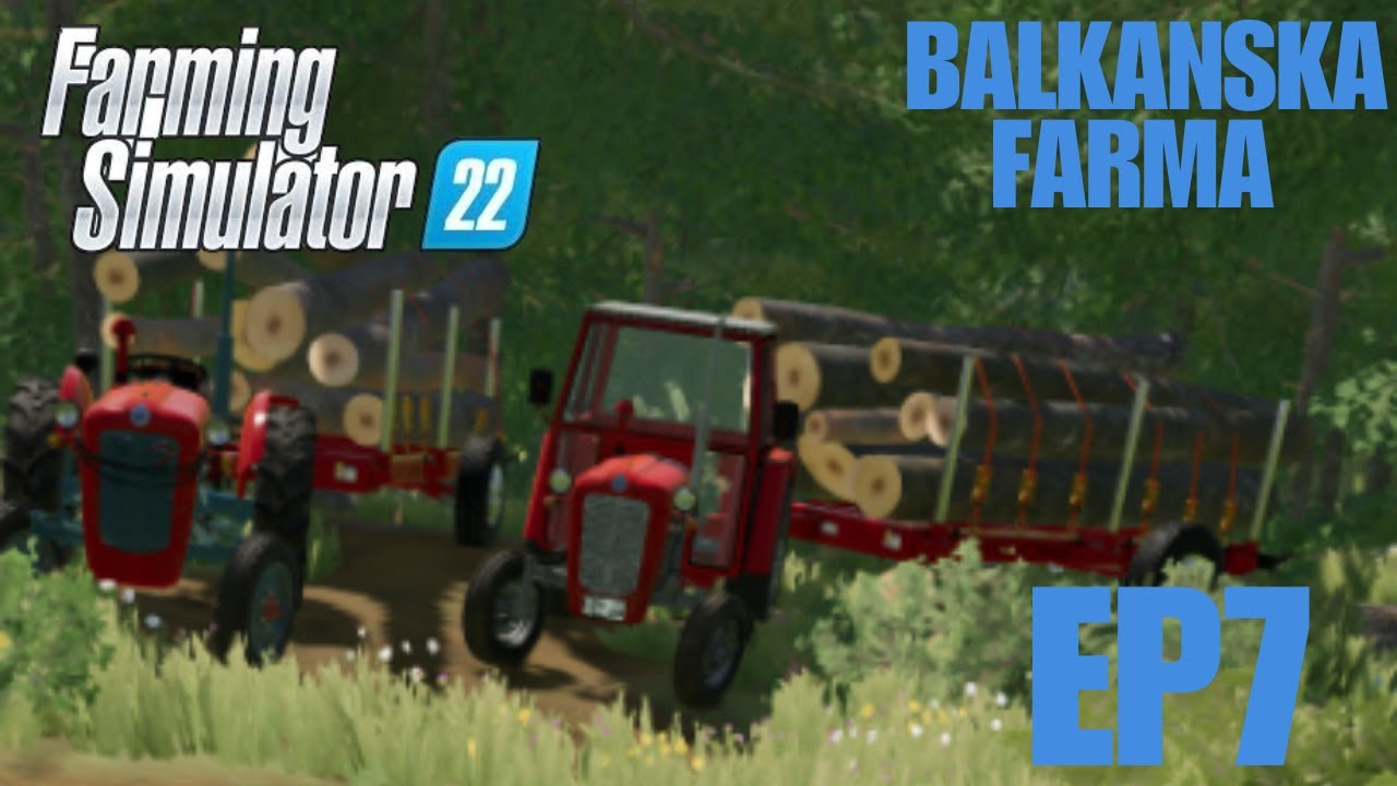 Idemo po drva sa cezom!!!EP7 balkanska farma