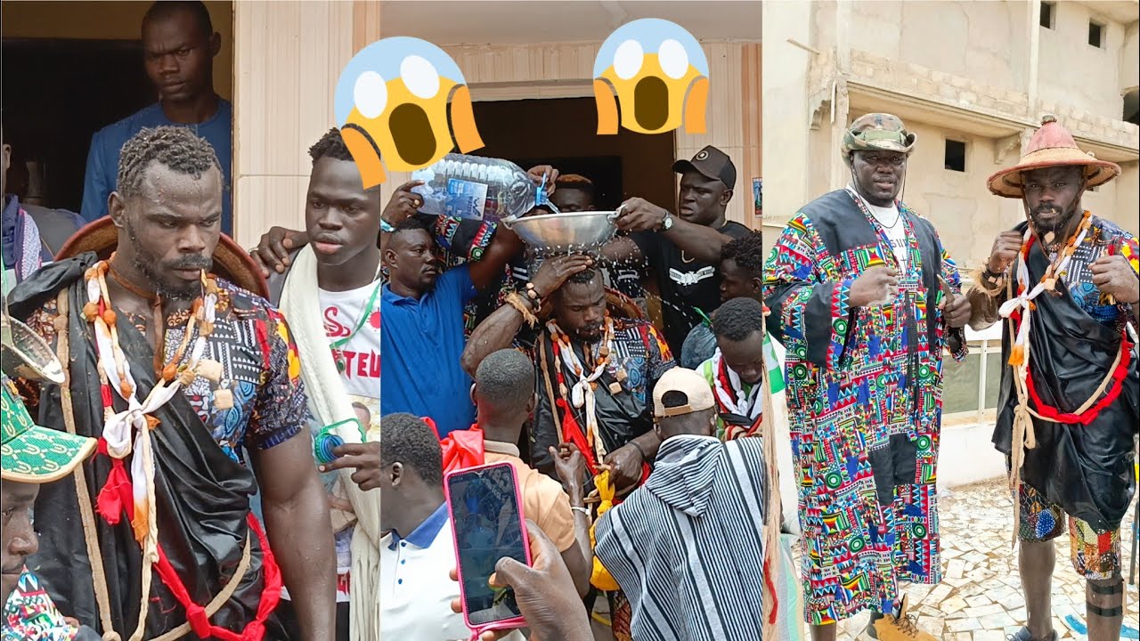 😱Départ très mystique de Ordinateur à l'arene national pour son combat contre Mboul