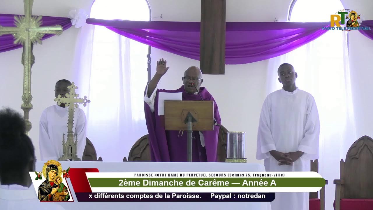 1 mars 2026
 2ème Dimanche de Carême — Année A