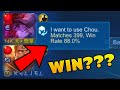 MY 400 MATCHES CHOU ( WIN OR LOSE? ) - MLBB