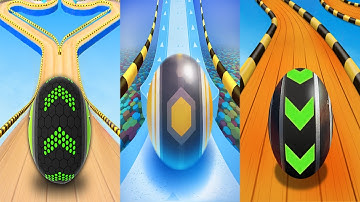 Going Balls | Action Balls | Sky Rolling Balls - All Level Gameplay Android iOS