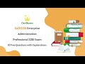 EAEP2201 Enterprise Administration Professional 2201 Exam | 10 Free Questions with Explanations