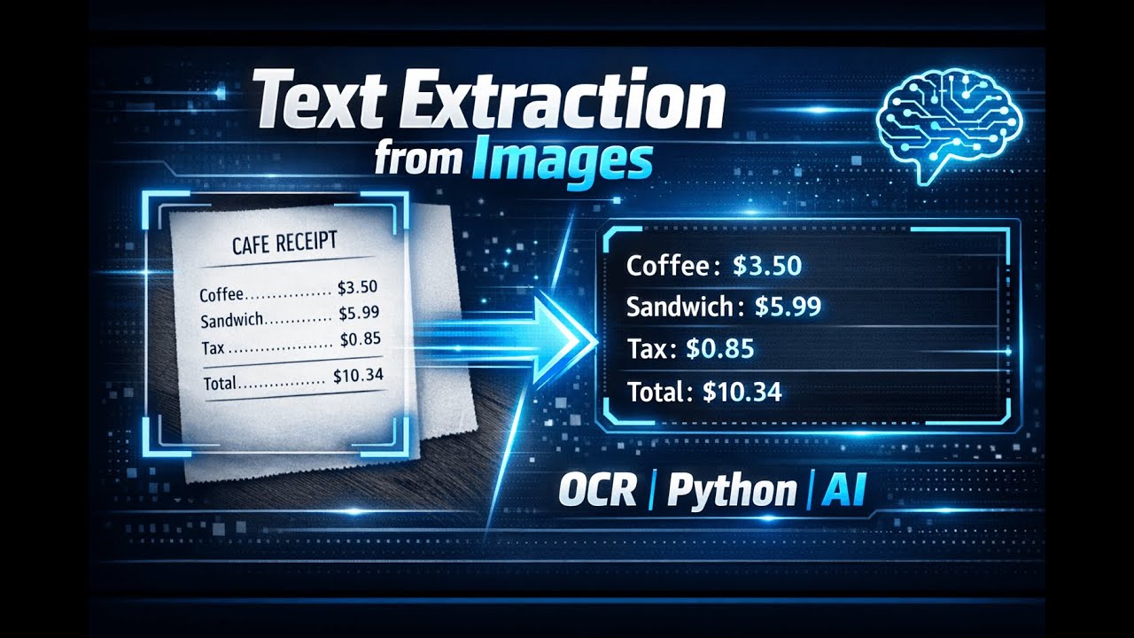 Data Science Project 5 :  Text Extraction From Images Application for Data Scientist