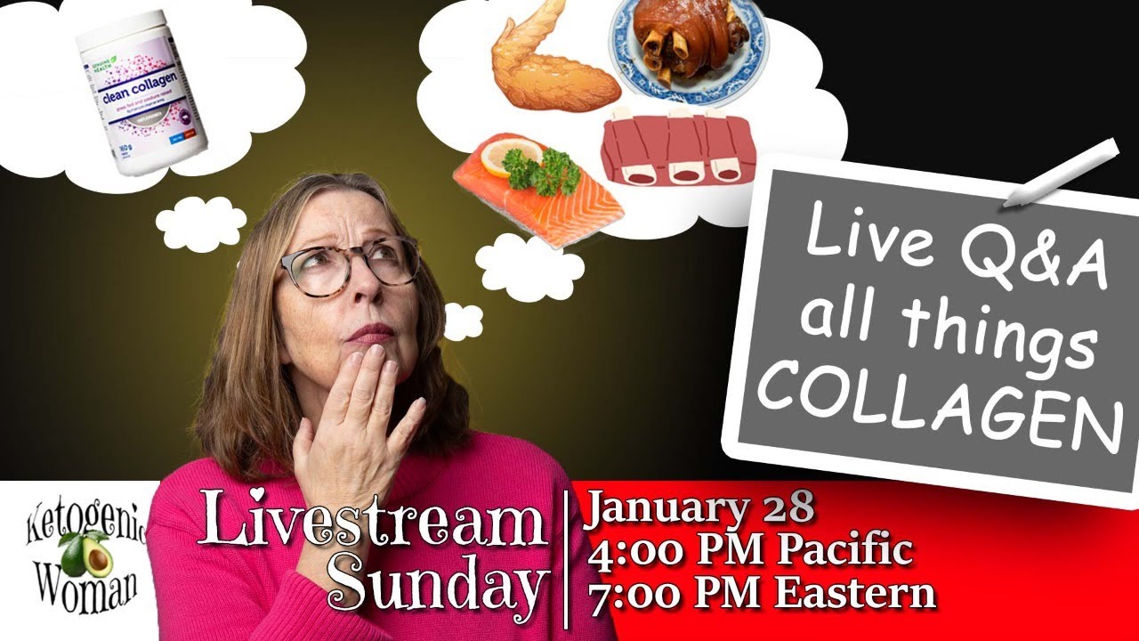 Live Q&A All Things Collagen! **GIVEAWAY** 7PM Eastern 4PM Pacific ...