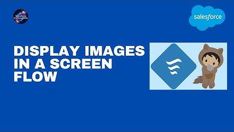 19.Display Images in a screen flow