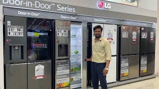 LG door in door refrigerator models 2022