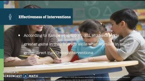 Spanish Literacy Intervention