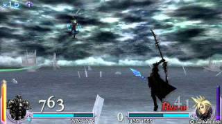 Dissidia: Final Fantasy - Gabranth (DJ) vs. Cloud (CPU Lv. 5)
