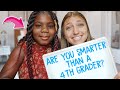 Are You SMARTER Than a 4th Grader? | Kamri Noel & Paisley