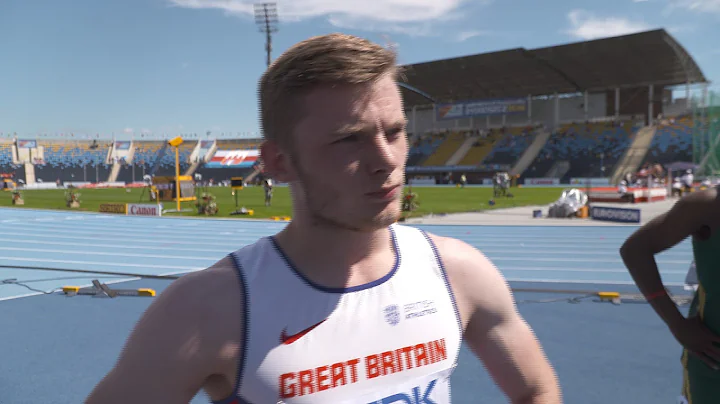 IAAF WU20 Championships Bydgoszcz 2016 200m Men Heat Cameron TINDLE GBR