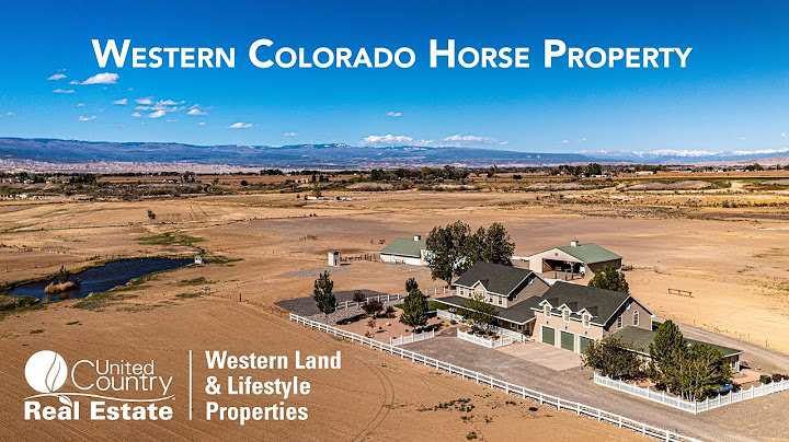 Horse property for sale in northern colorado