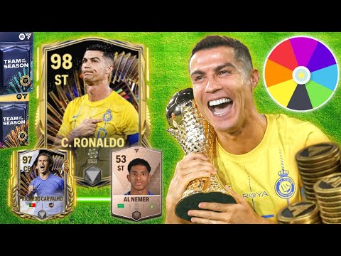 видео: TOTS C.RONALDO в FC MOBILE.. НО КОМАНДУ ВОКРУГ НЕГО СОБИРАЕТ РАНДОМ!!!