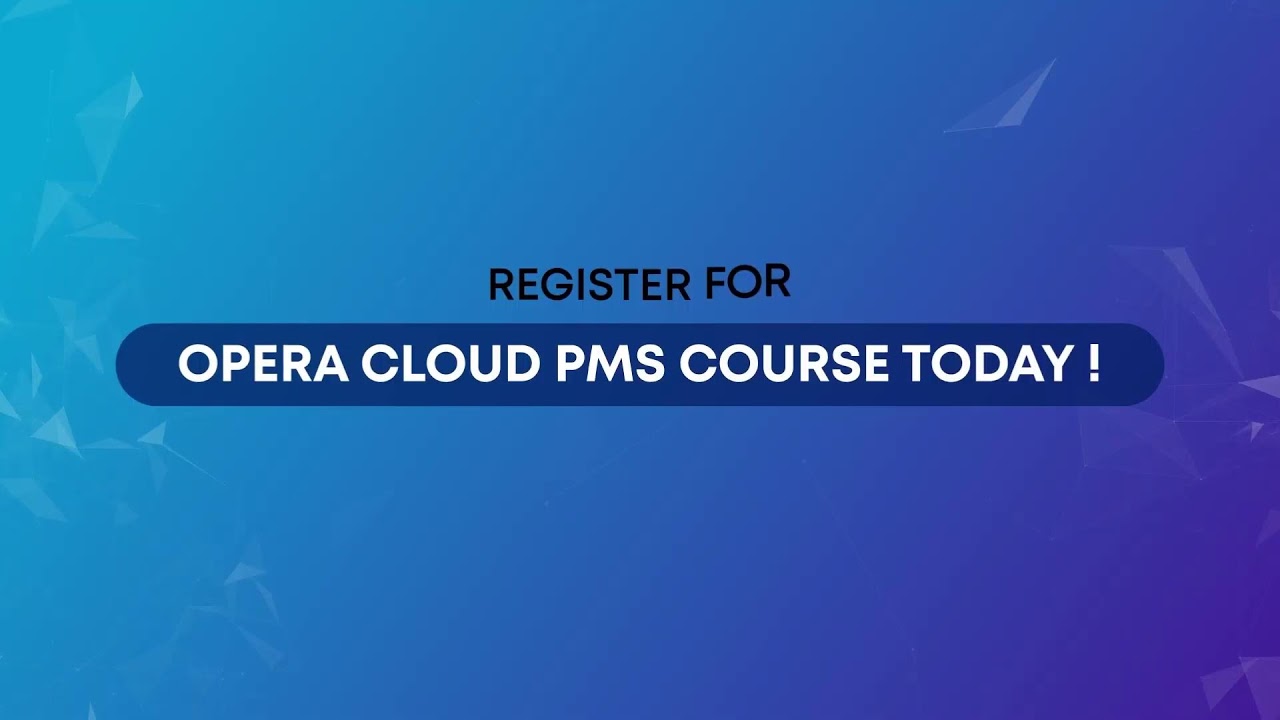 Introducing opera cloud pms a detailed overview by global edulink