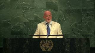 Peter Thomson at the Opening Ceremony of 2017 Summer Youth Assembly (9-12 August)
