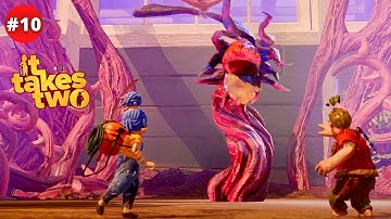 It Takes Two PS5™ Walkthrough Gameplay Part 10 - BURROWER BOSS FIGHT !! (No Commentary)