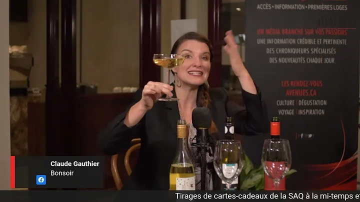 Dgustation de vins qubcois avec Jessica Harnois