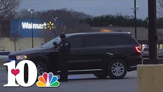 Person wounded, 2 suspects taken in after shooting at Halls Walmart