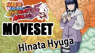 Naruto Ultimate Ninja 5 (PS2) - Hinata Moveset