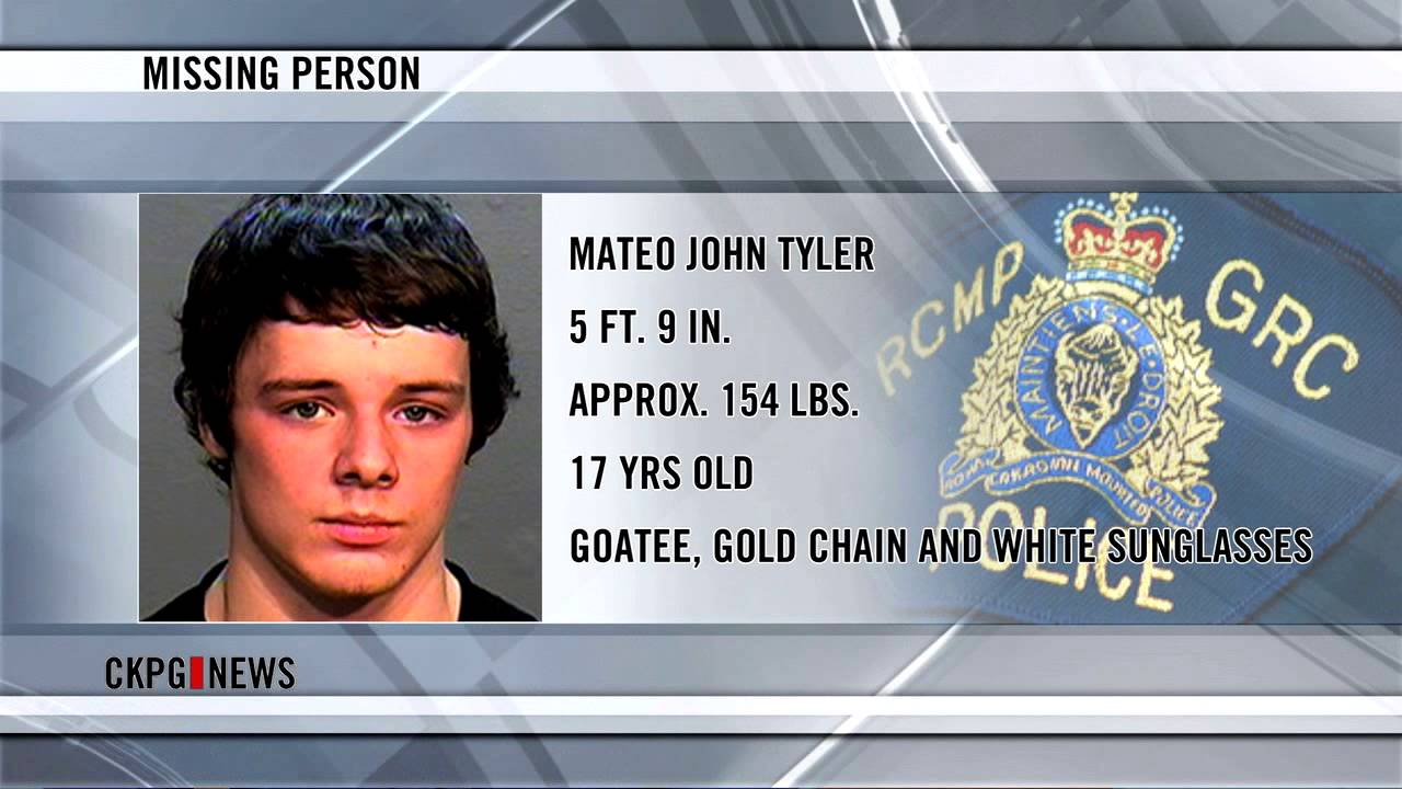 RCMP Asking For Help In Locating Missing Minor