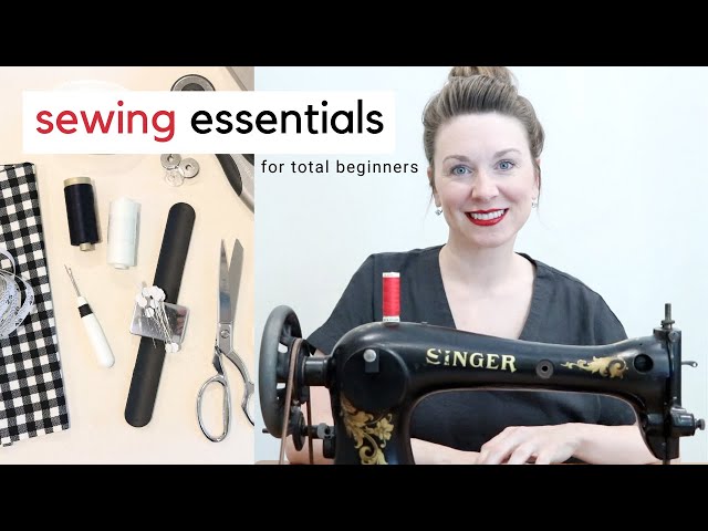 Basic Sewing Machine Supplies For Beginners - Food Storage Moms