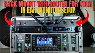 Rack Mount WIFI ROUTER For Your IN EAR MONITOR Setup! 🤯
