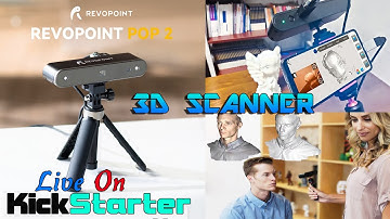 Revopoint POP 2 - Bring Your Reality Into The 3D Digital World | Precise 3D Scanner | Dev Ai