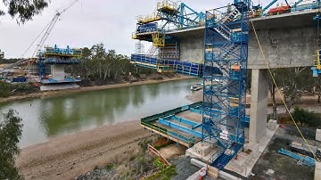 Echuca-Moama Bridge Project – time lapse of the build