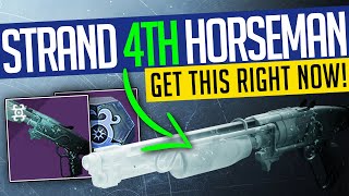 Destiny 2 | STRAND 4TH HORSEMAN! Insta-melt Strand Legendary Shotgun DESTROYS! - Season 21