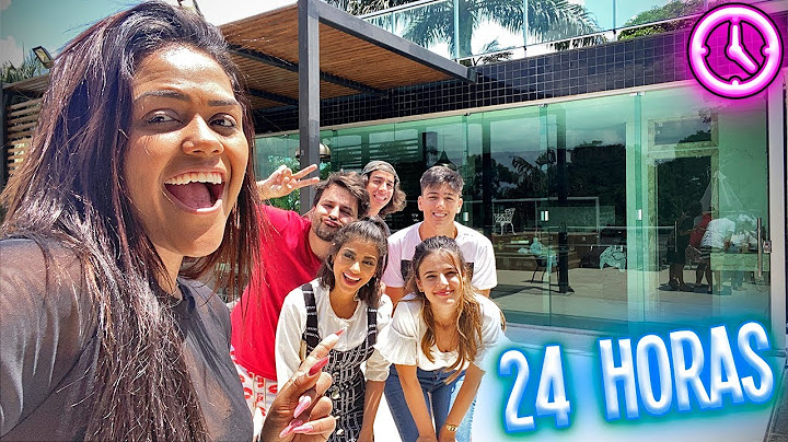 24 HORAS NA CASA DE VIDRO !!!