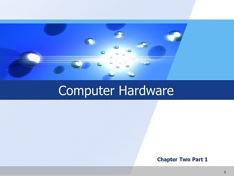 Introduction To Computer Science Lecture No 2 Chapter 2 Part 1 Computer Hardware