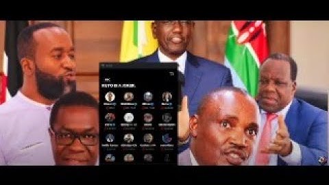 LIVE ON X SPACE!! ANGRY KENYANS REACT AFTER PRESIDENT RUTO NOMINATING AZIMIO LEADERS TO THE CABINET!