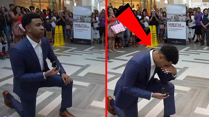 GUY FINDS GIRLFRIEND WITH ANOTHER MAN DURING WEDDING PROPOSAL! (PEOPLE CAUGHT CHEATING)