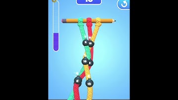 Tangle Master 3D Level 106 to 110 | Walkthrough Solution