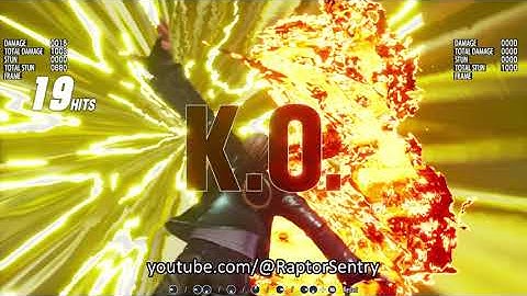KOF XV New Patch 2.42 Kyo TOD 100% 19 Hit Corner Combo (Counter Hit j.CD Only, Mid Blue Max)