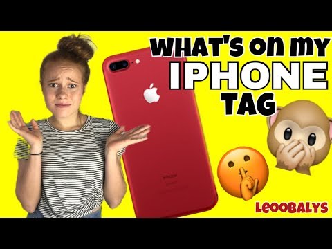 What‘s on my IPHONE tag?!🤫😱| LEOOBALYS