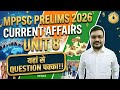 Unit 8: MP & National Current Affairs 🌍 | MPPSC 2026 Special