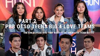 PART 2 PBB OTSO BIG 4 KA LOVE TEAM NA GUSTO NI KARINA, LIE, JELAY, KAORI