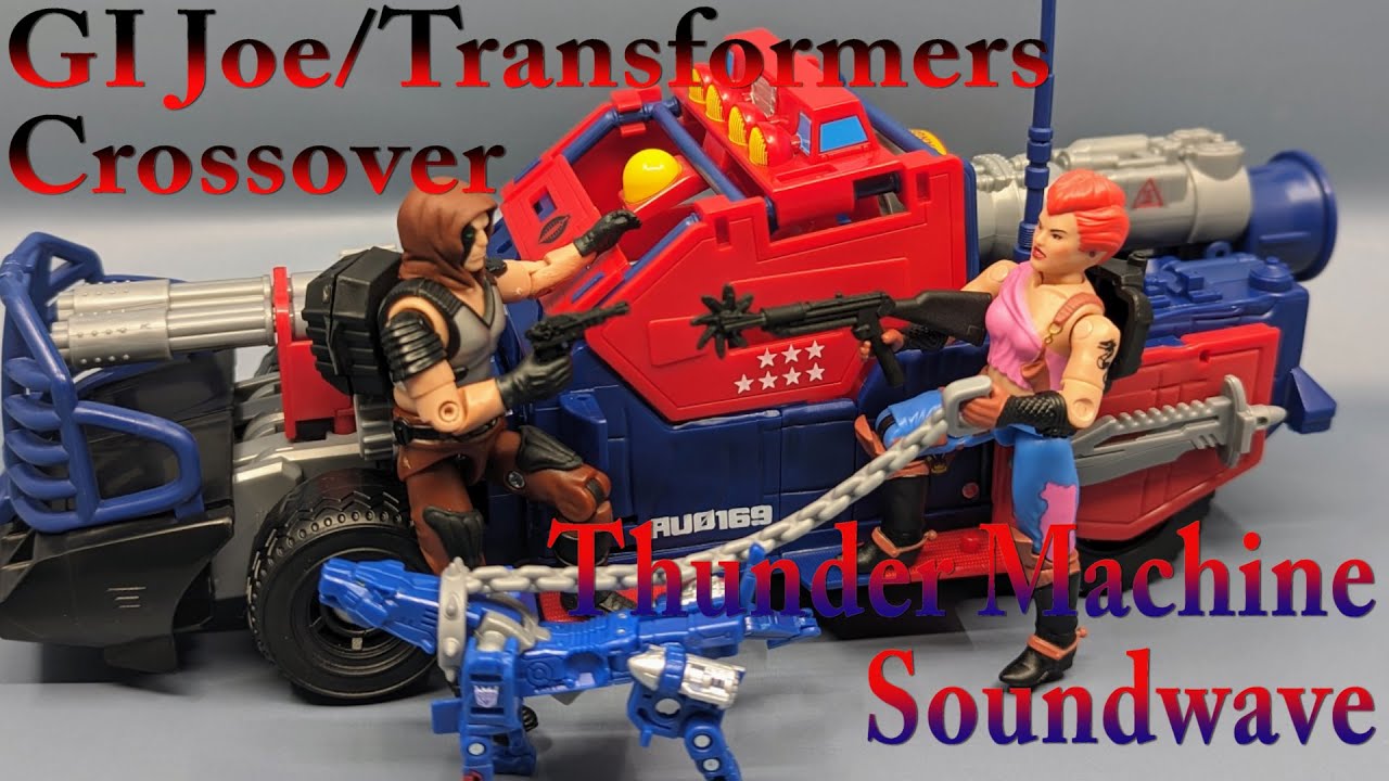 トランスフォーマー × G.I.ジョーコラボレーション サウンドウェーブ Chuck's Reviews GI Joe Transformers Crossover Thunder