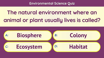 Environmental Science Quiz – 25 Questions | World Environment Day Special | School Quiz Competition