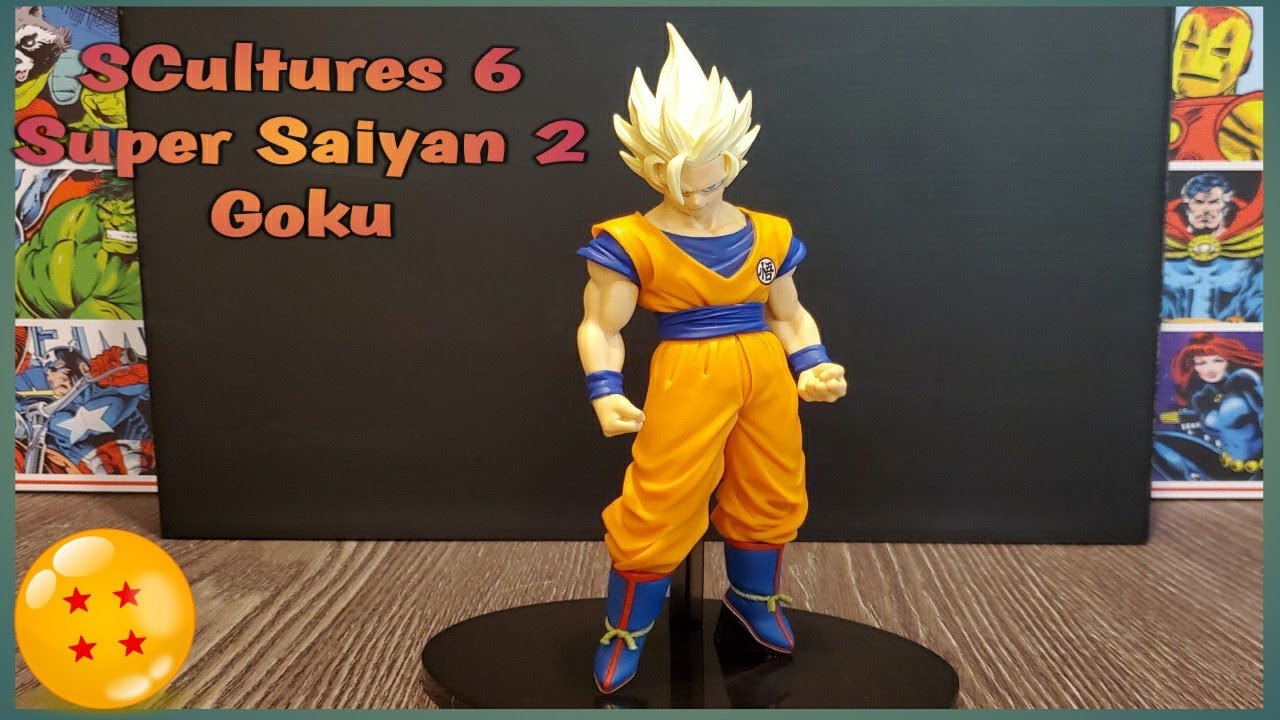  Banpresto Dragon Ball Super 5.1 Super Saiyan 2 Goku Figure,  SCultures Big Budoukai 6, Volume 4 : Toys & Games