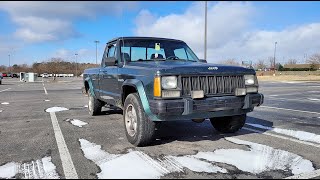 1992 Jeep Comanche Cold Start 4F