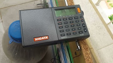 LW MW loop anten & XHDATA D-808 NDB test