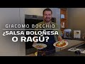 Salsa boloesa o salsa ragu te enseo a preparar una salsa de carne  giacomobocchio