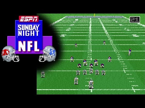 ESPN Sunday Night NFL ... (SNES) 60fps Gameplay