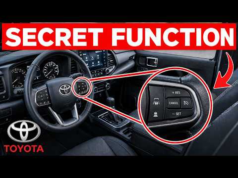 10 SECRET Toyota Functions Only KNOWN by 1% of DRIVERS (Use It NOW!)