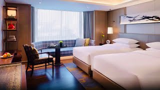 Grand Hyatt Hangzhou || Standard Twin Room with Garden View Room Tour || 杭州君悅酒店
