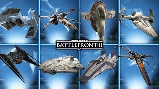 TOP 11 HERO SHIPS! Star Wars Battlefront 2