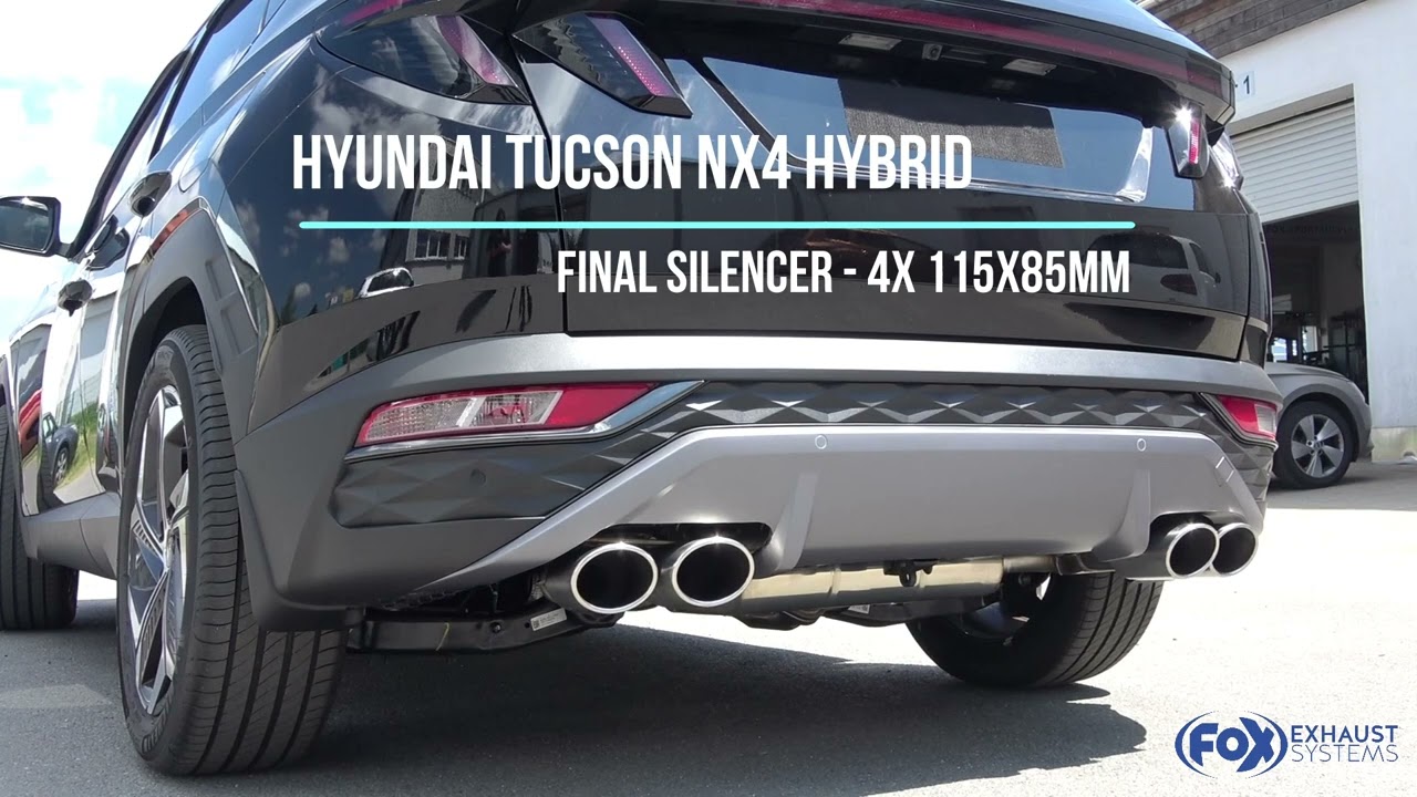 Hyundai Tucson NX4 Hybrid - FOX Exhaust Systems 