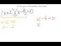 Finding Zeros of Quadratic Functions