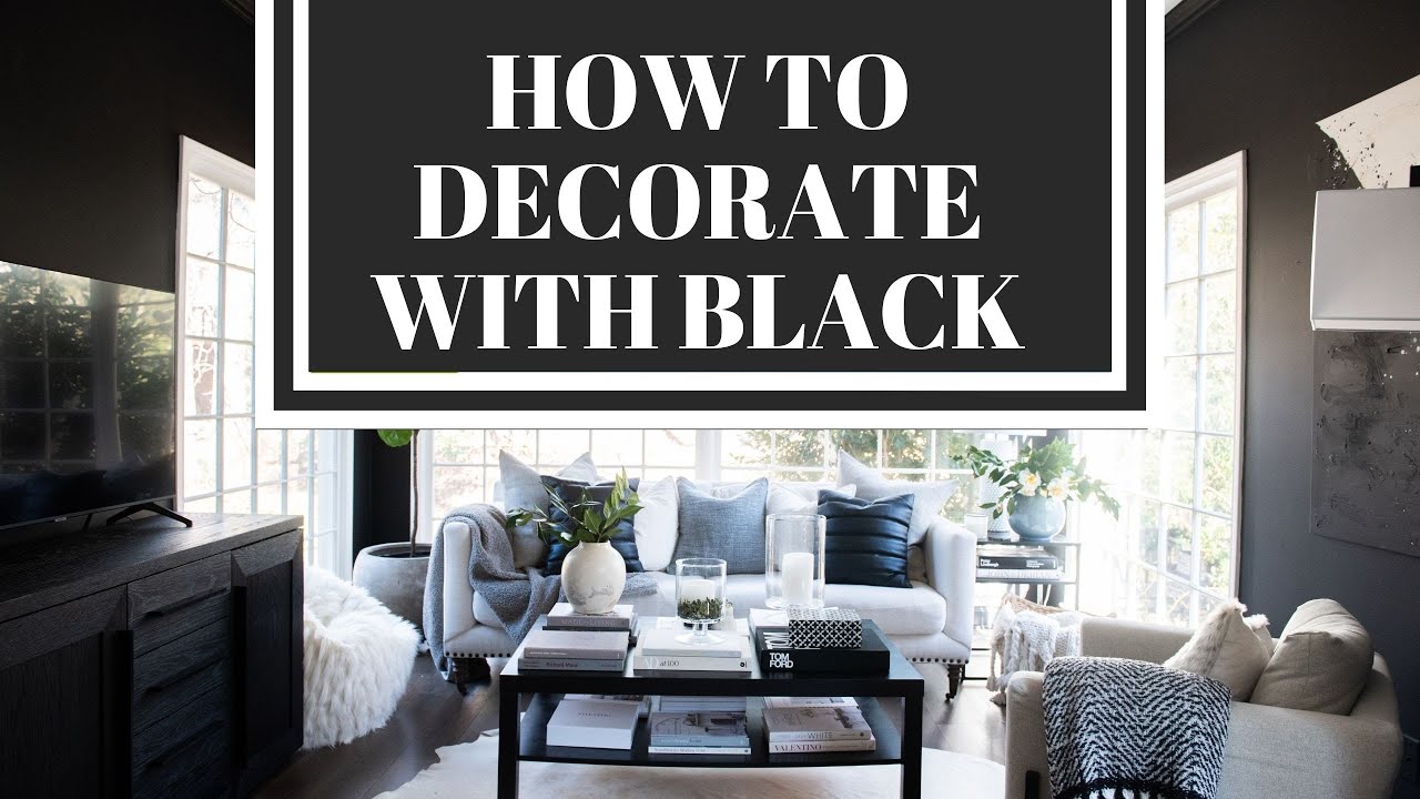 HOW TO DECORATE WITH BLACK | INTERIOR DESIGN COURSE | HOUSE OF ...